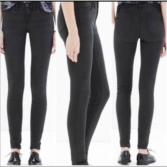 Madewell Denim - Madewell Gray Skinny Denim Leggings